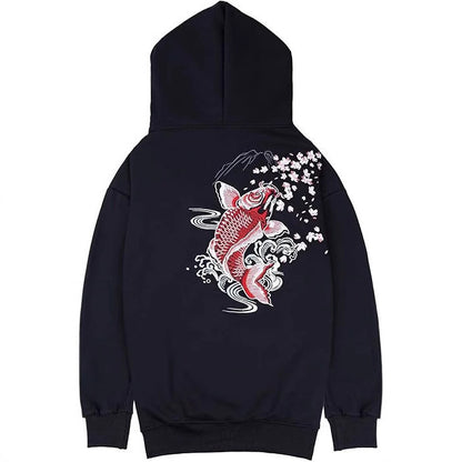 Sweater Men's Dragon Printed Heavy Pattern Hoodie